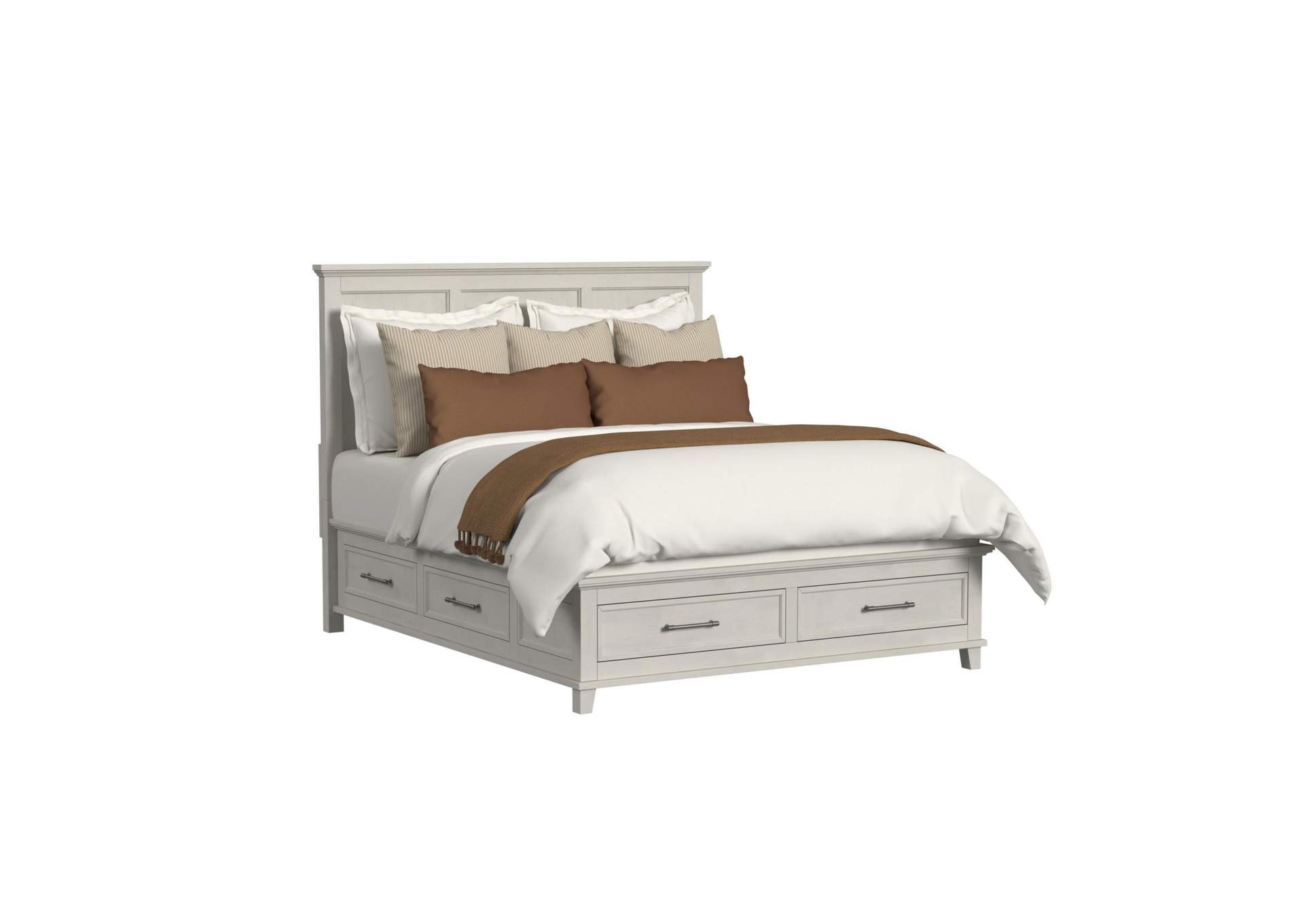 Canterbury California King Storage Bed In Ivory image 3