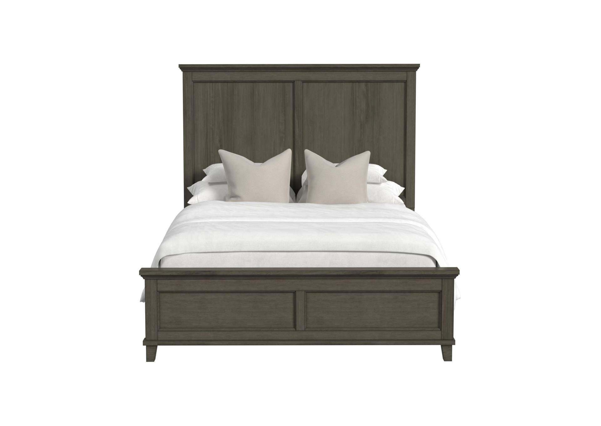 Canterbury Full Panel Bed In Grey image 7