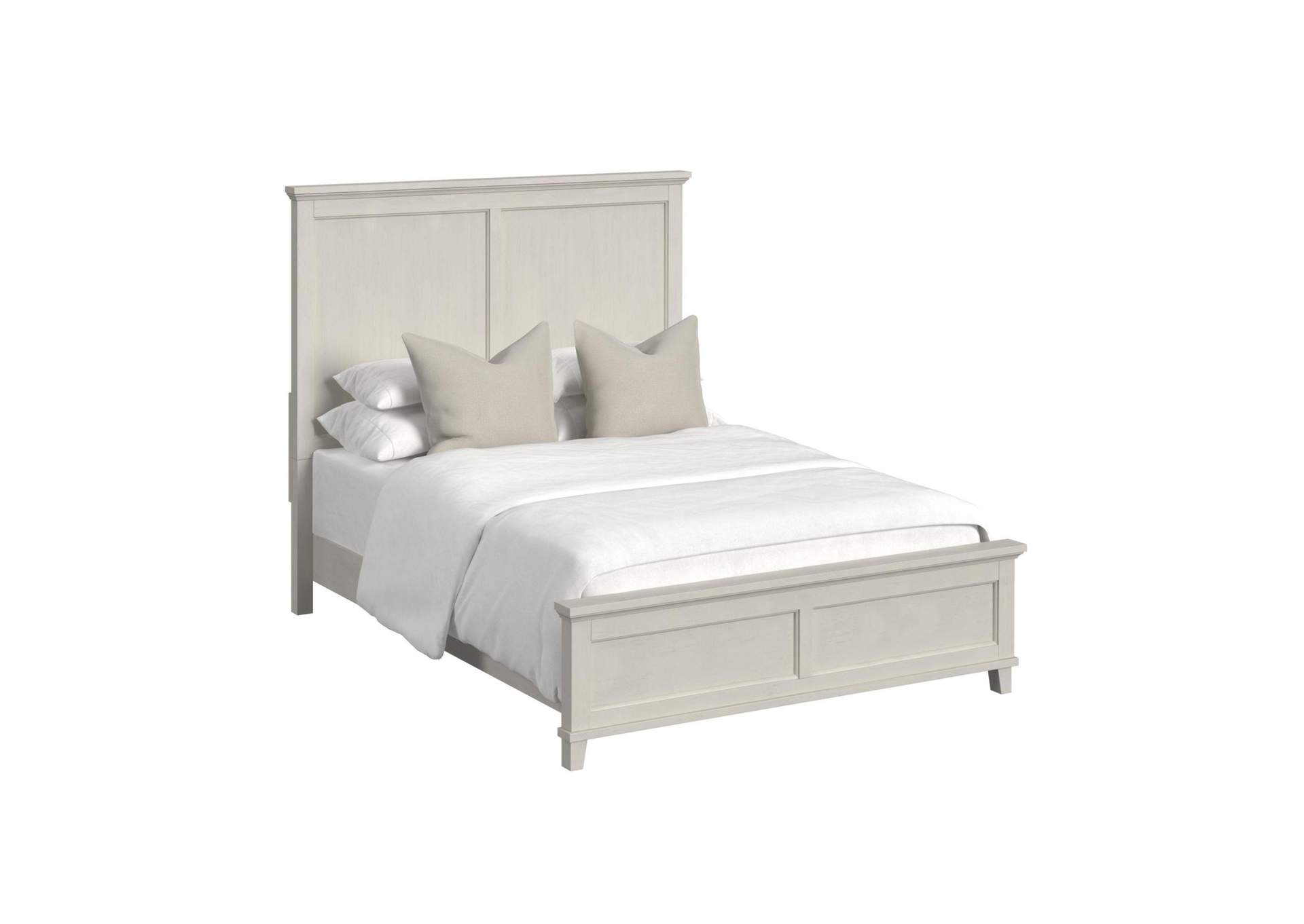 Canterbury Full Panel Bed In Ivory image 6