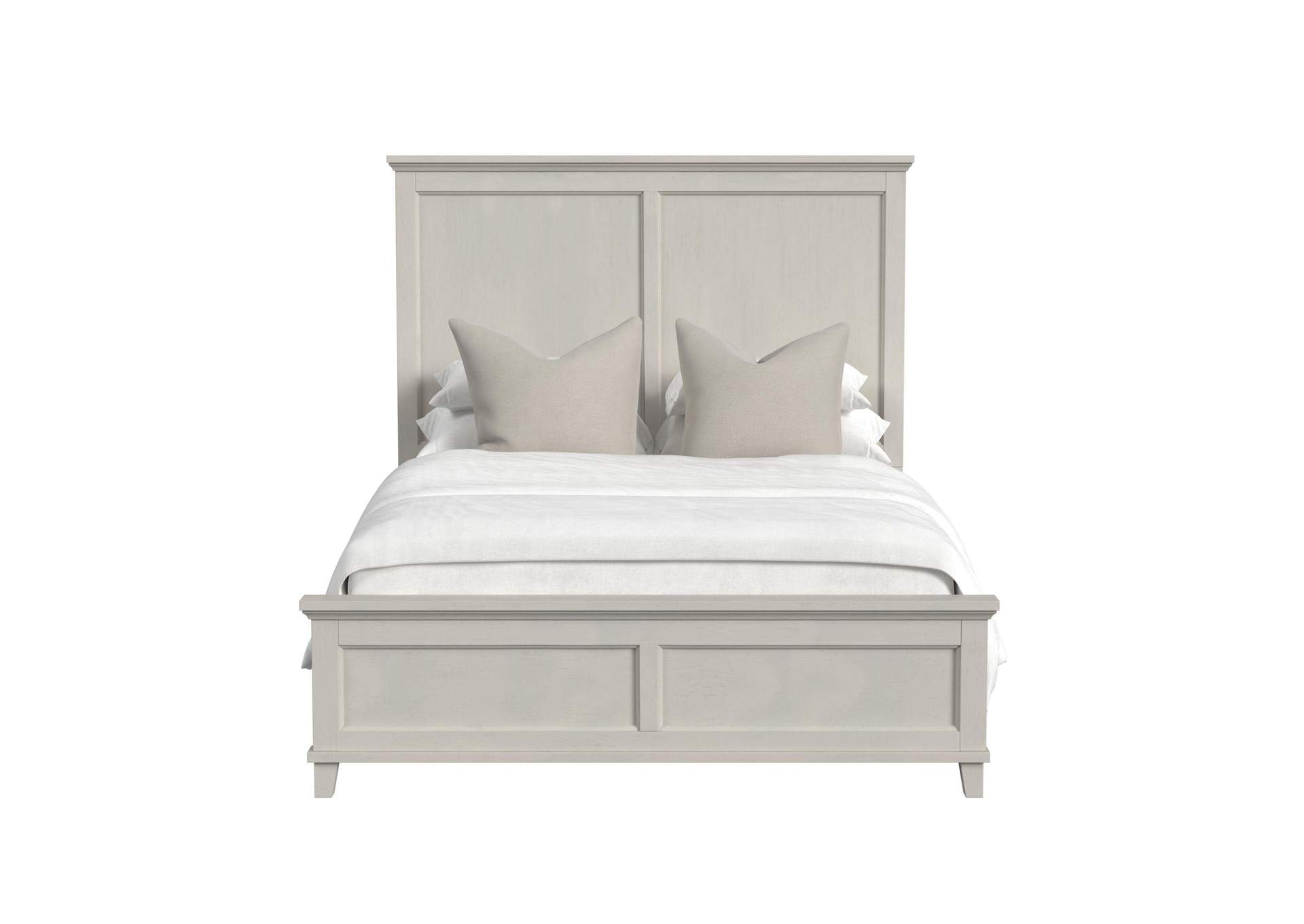 Canterbury Full Panel Bed In Ivory image 8