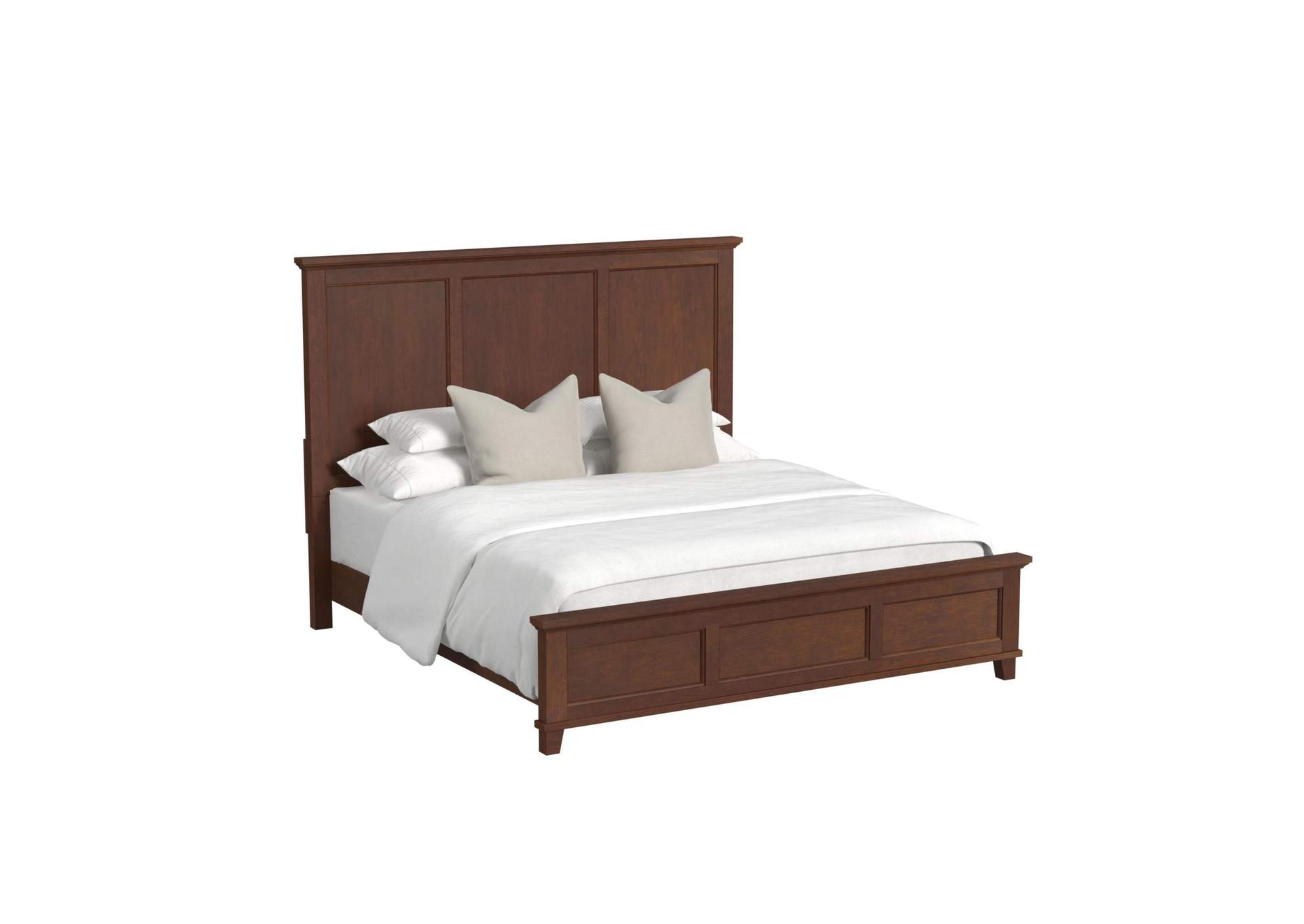Canterbury King Panel Bed In Cherry image 3