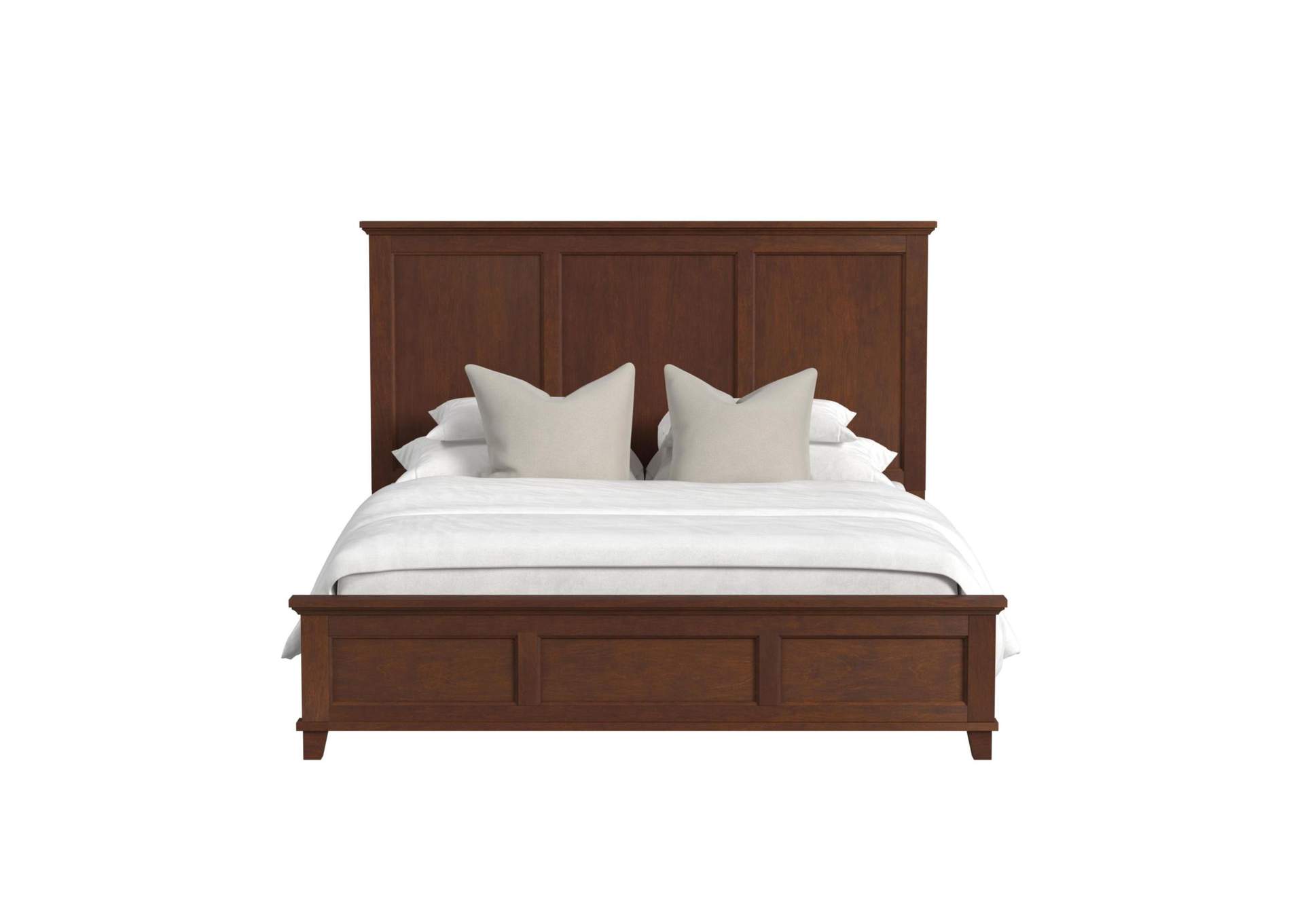 Canterbury King Panel Bed In Cherry image 4