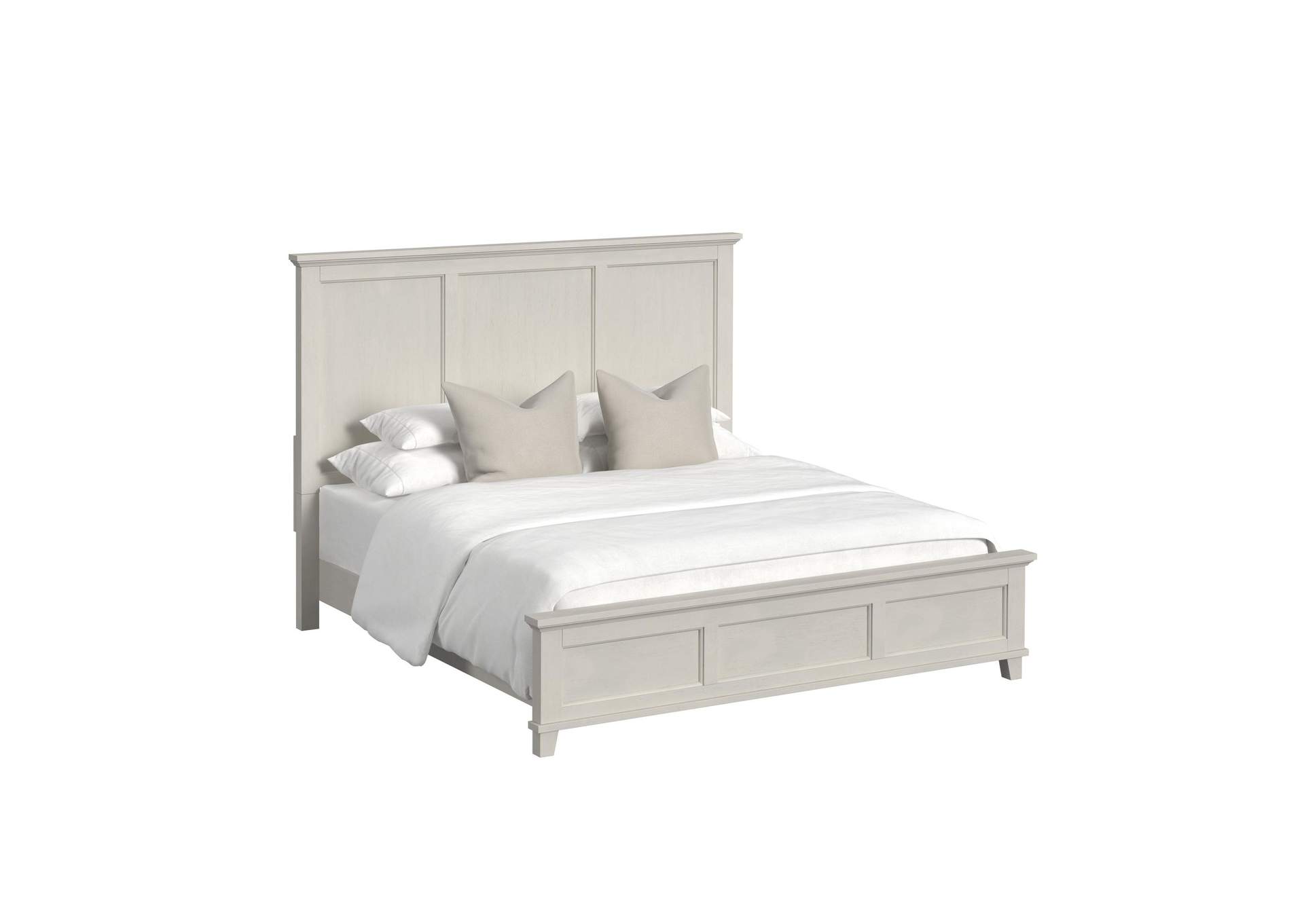 Canterbury King Panel Bed In Ivory image 3