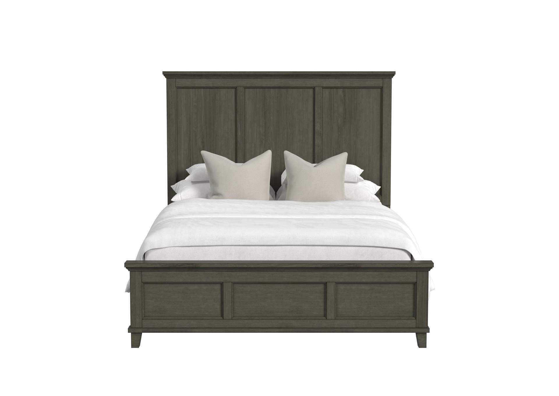 Canterbury Queen Panel Bed In Grey image 4