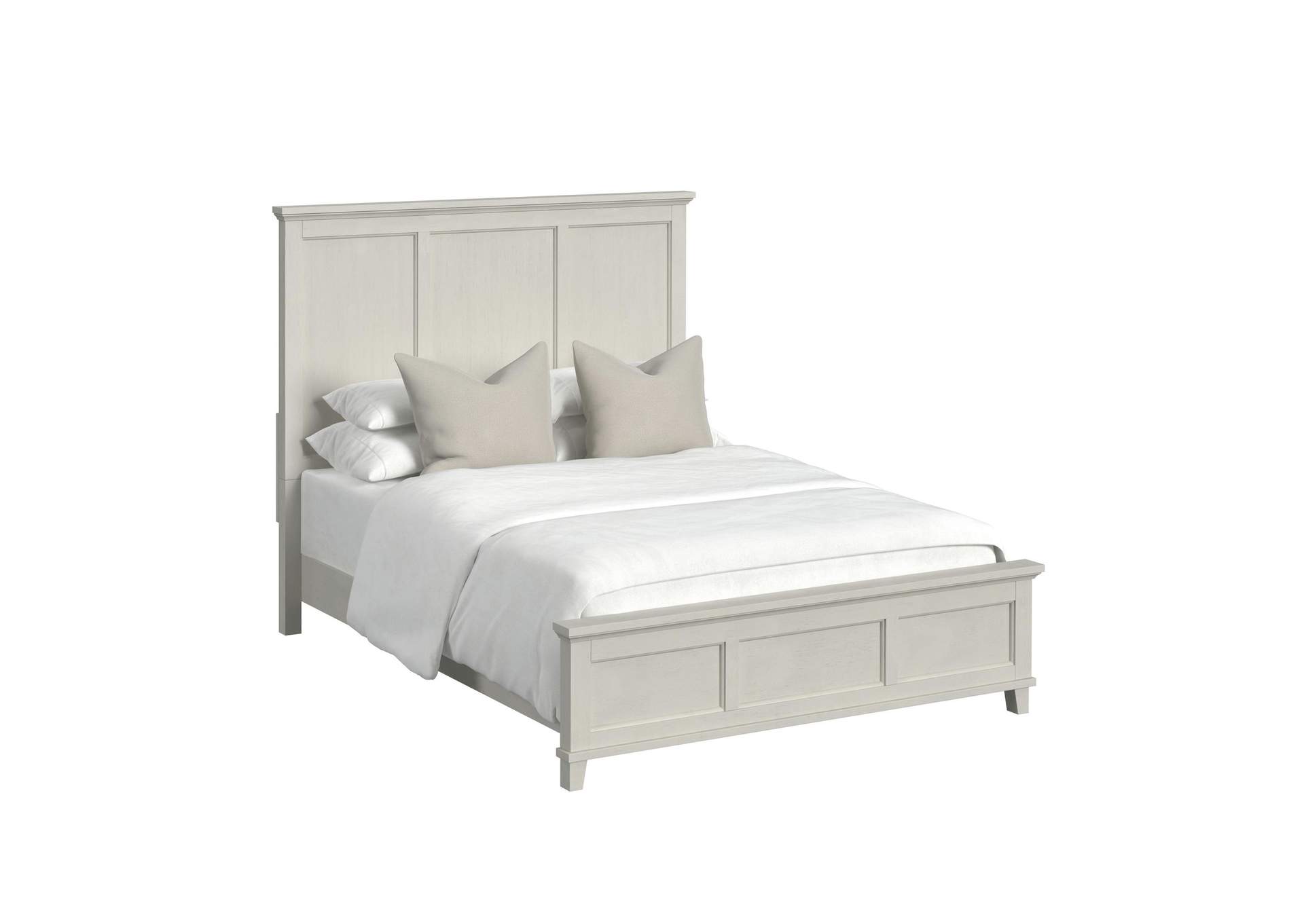 Canterbury Queen Panel Bed In Ivory image 3