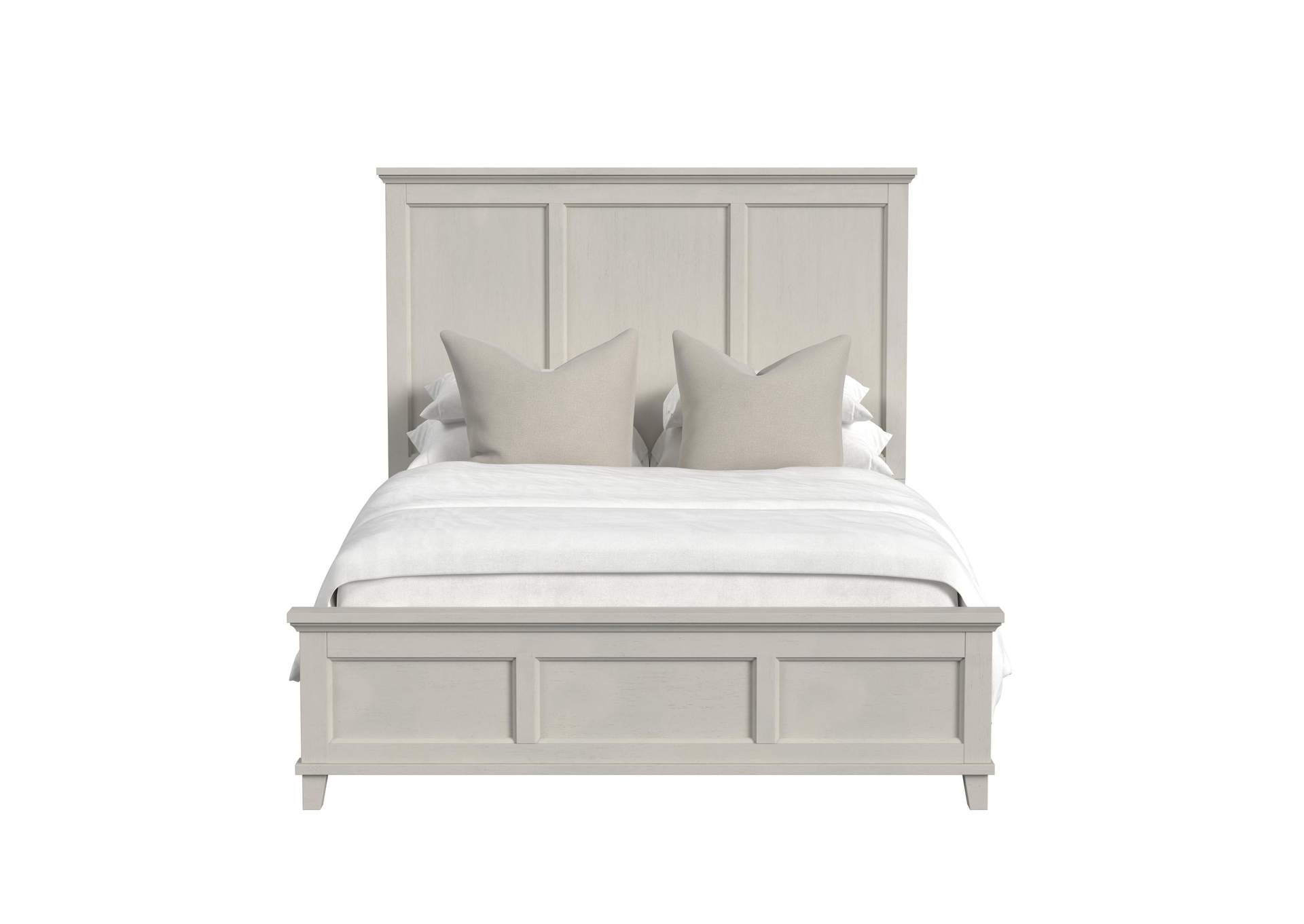 Canterbury Queen Panel Bed In Ivory image 4