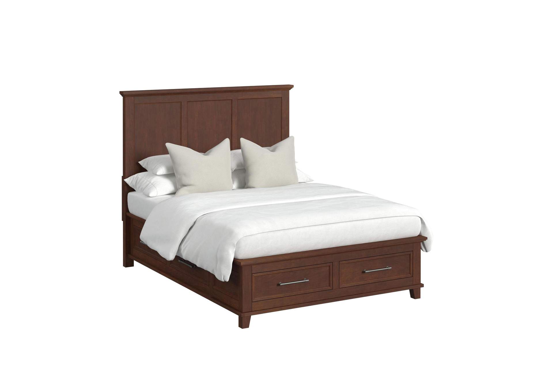 Canterbury Queen Storage Bed In Cherry image 3