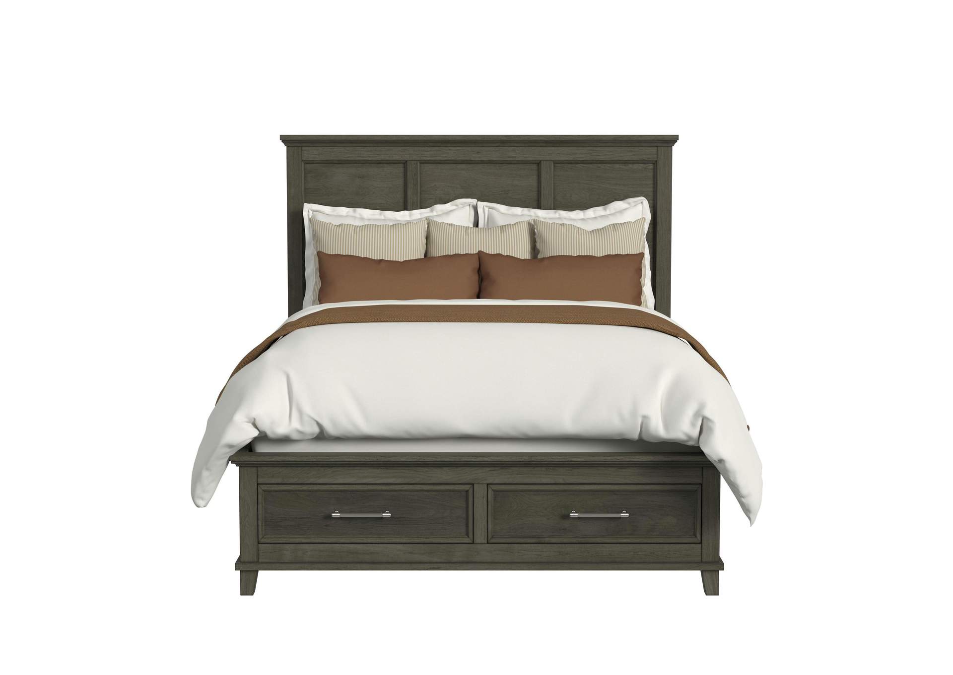 Canterbury Queen Storage Bed In Grey image 4