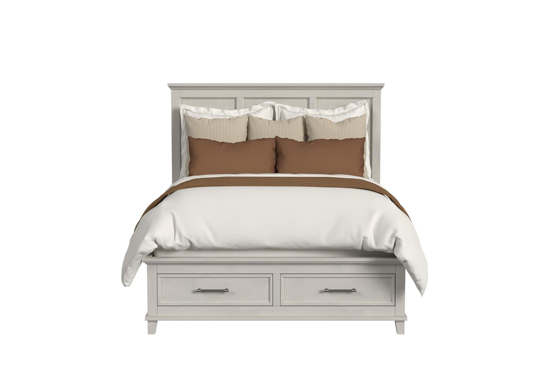 Canterbury Queen Storage Bed In Ivory image 3