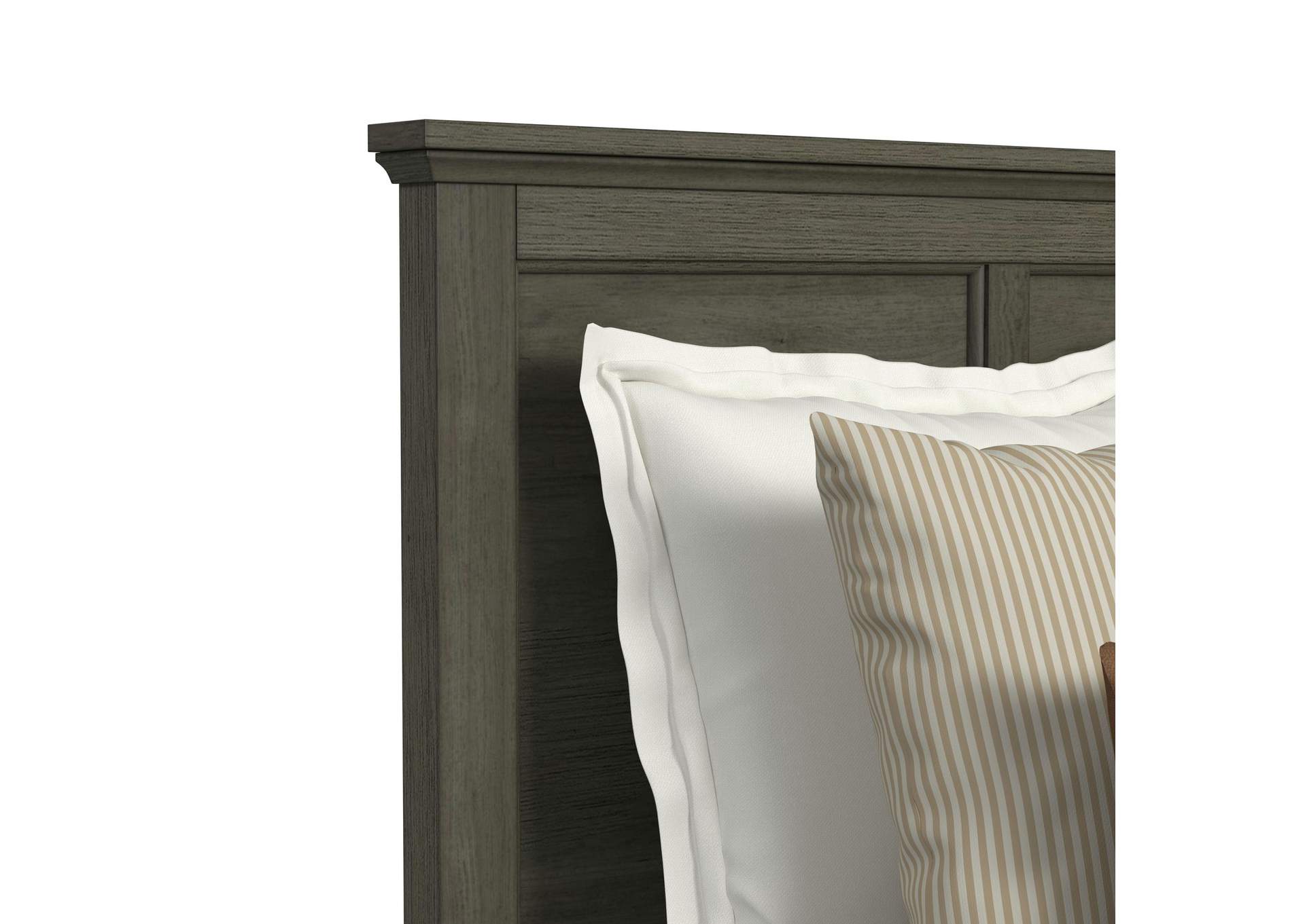 Canterbury King Storage Bed In Grey image 6