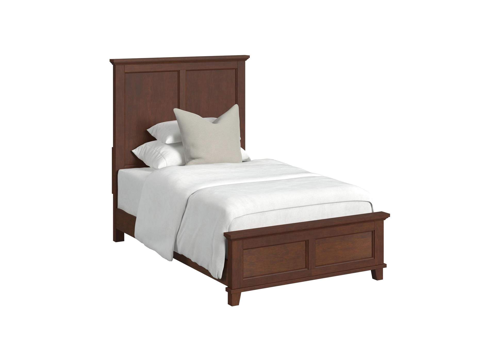 Canterbury Twin Panel Bed In Cherry image 3
