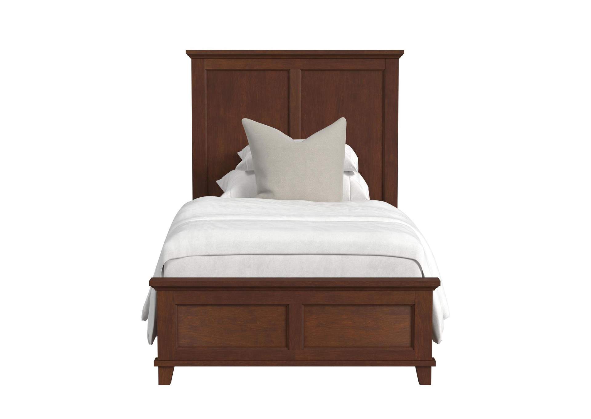 Canterbury Twin Panel Bed In Cherry image 4