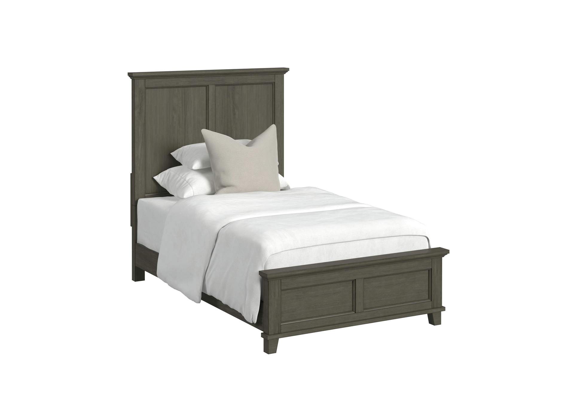 Canterbury Twin Panel Bed In Grey image 3