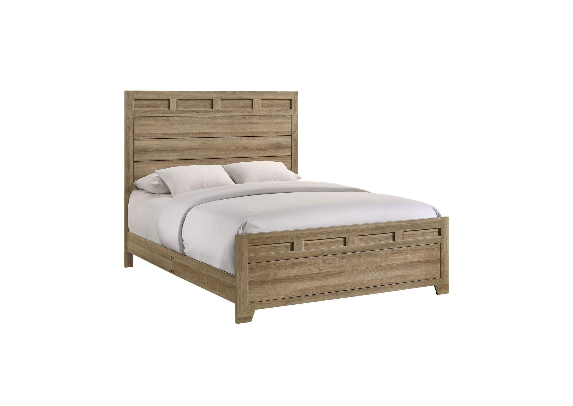 Caro Queen Bed In Natural image 4