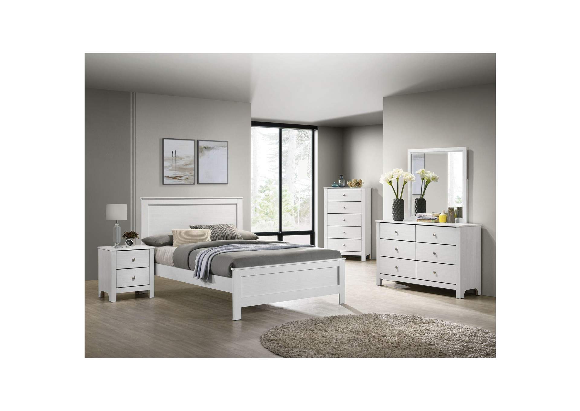 Catalina Nightstand White image 1