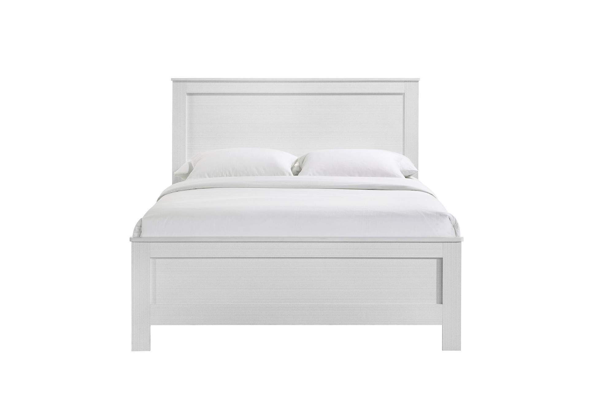 Catalina Full Panel Bed White image 8