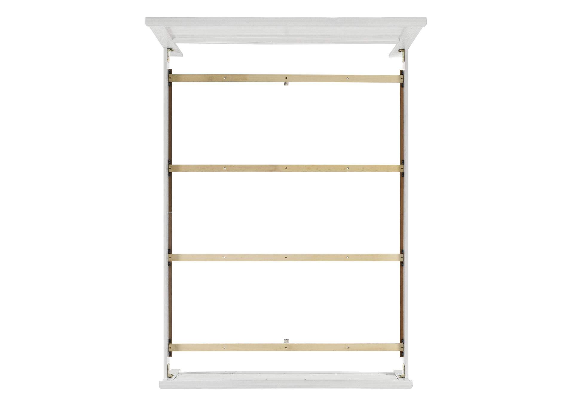 Catalina Full Panel Bed White image 4