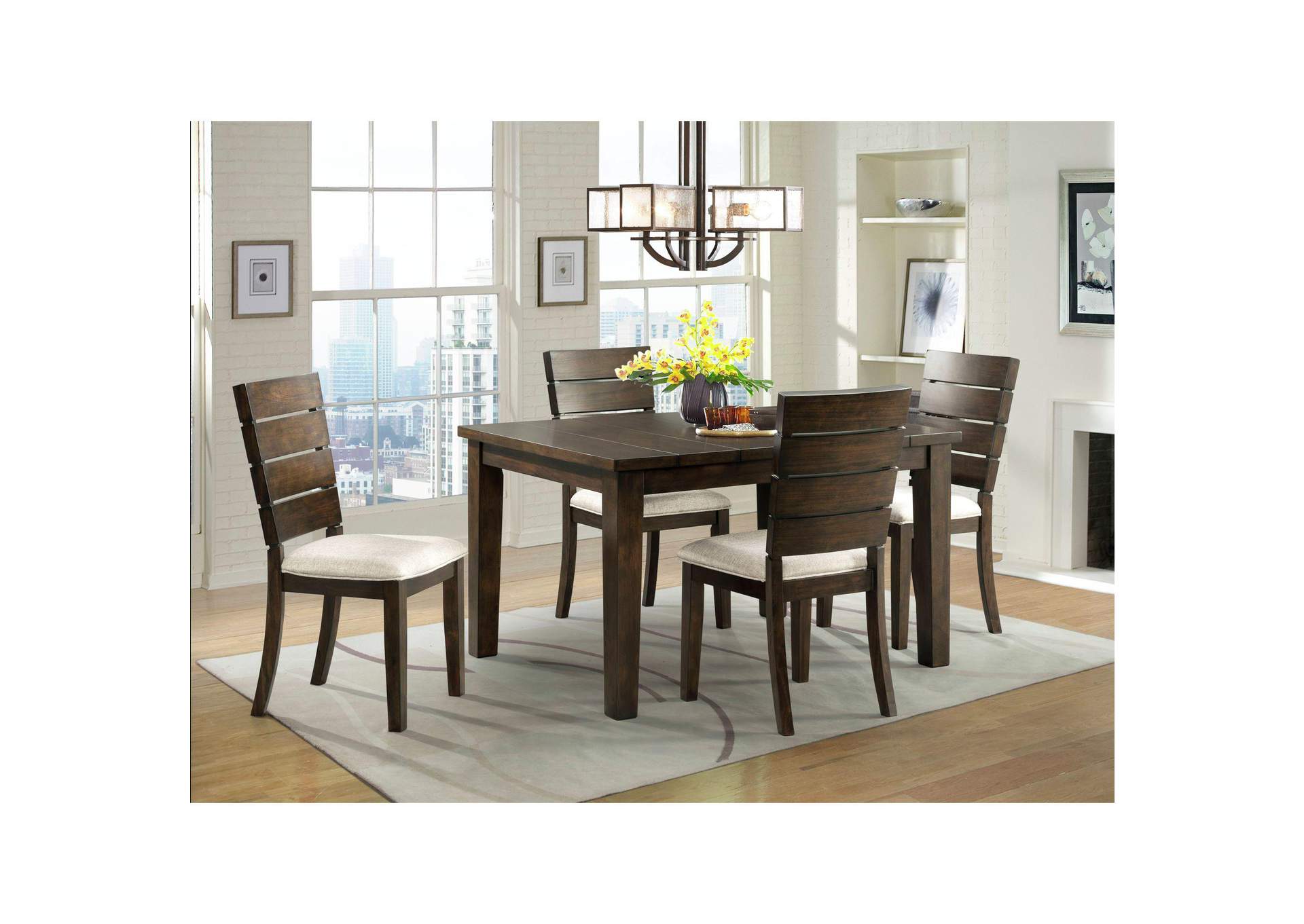 Cato Dining Table With 2 18 Leaves image 1