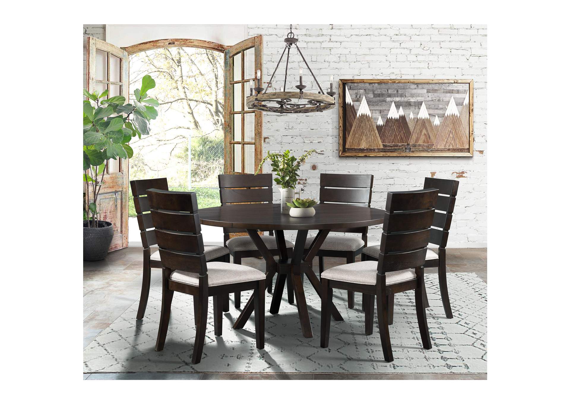Cato Slat Back Side Chair 2 Per Pack image 1