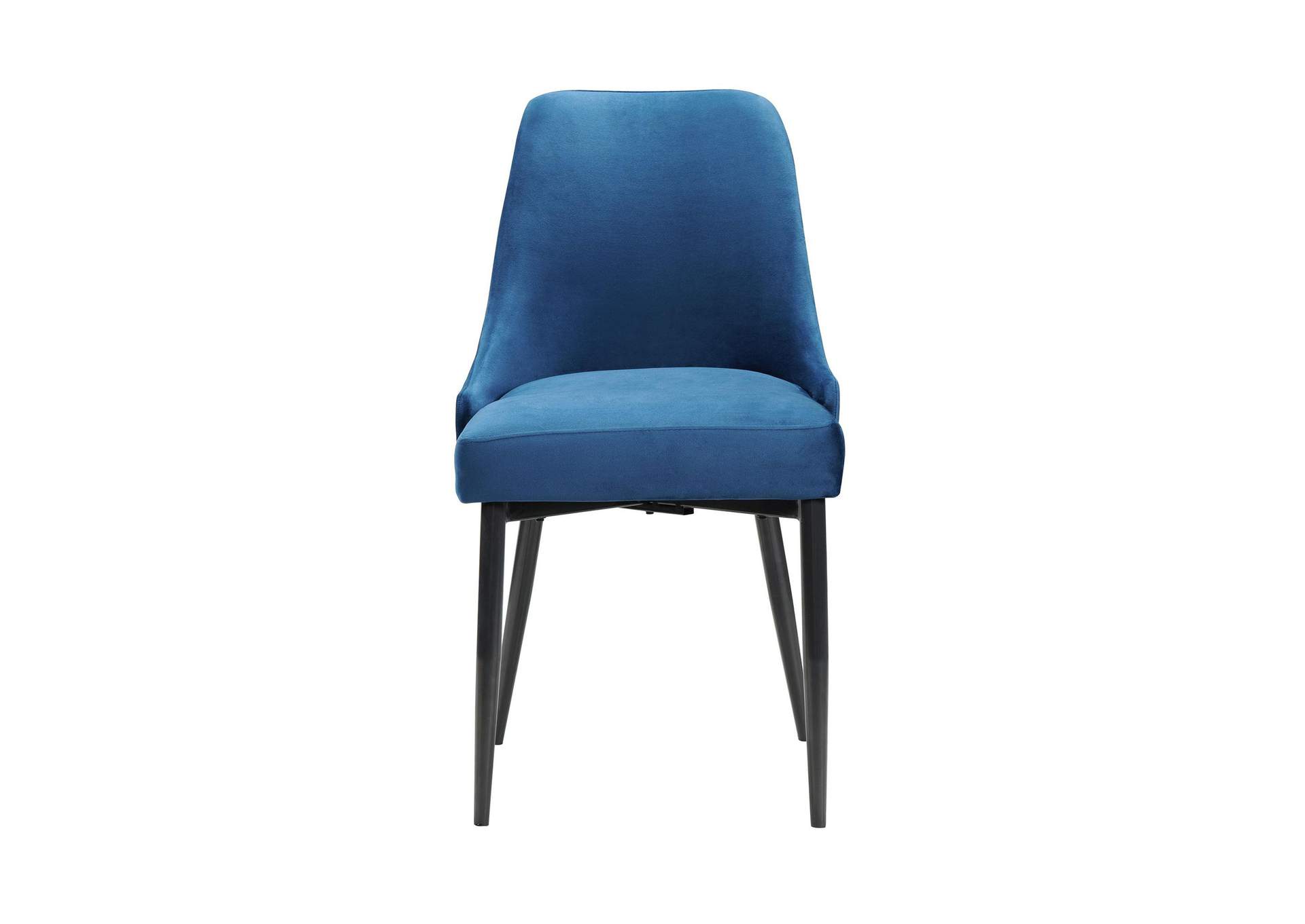 Celeste Dining Side Chair With Blue Fabric 2 Per Carton image 10