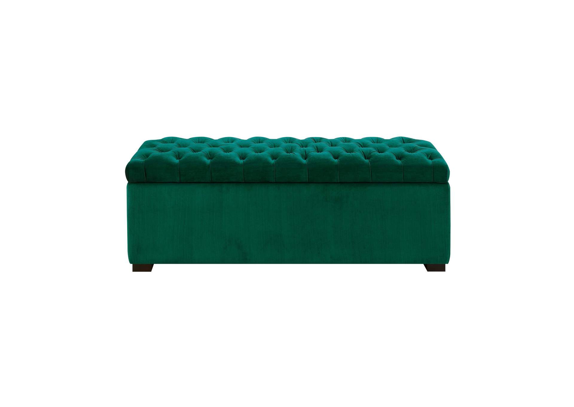 Chandler 1668 Shoe Storage Bench Broadway Emerald image 9