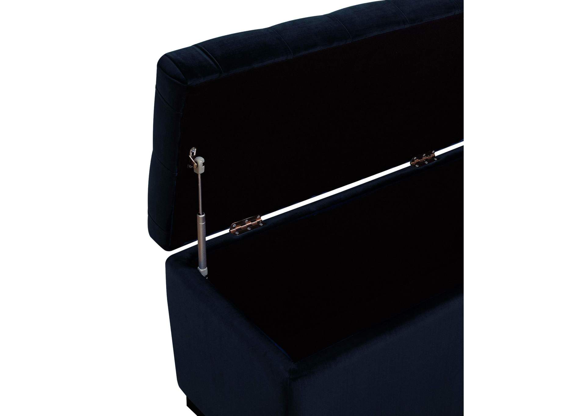 Chandler 1668 Shoe Storage Bench Broadway Navy image 7