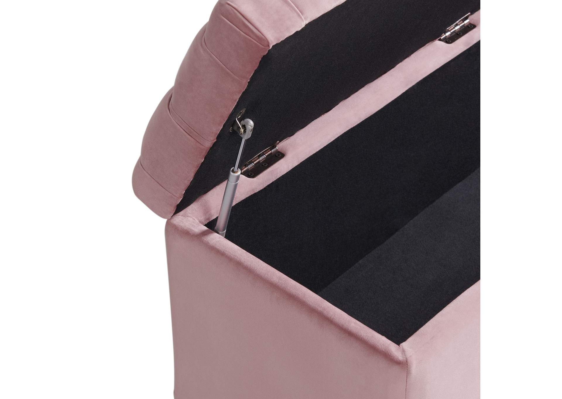 Chandler 1668 Shoe Storage Bench Broadway Blush