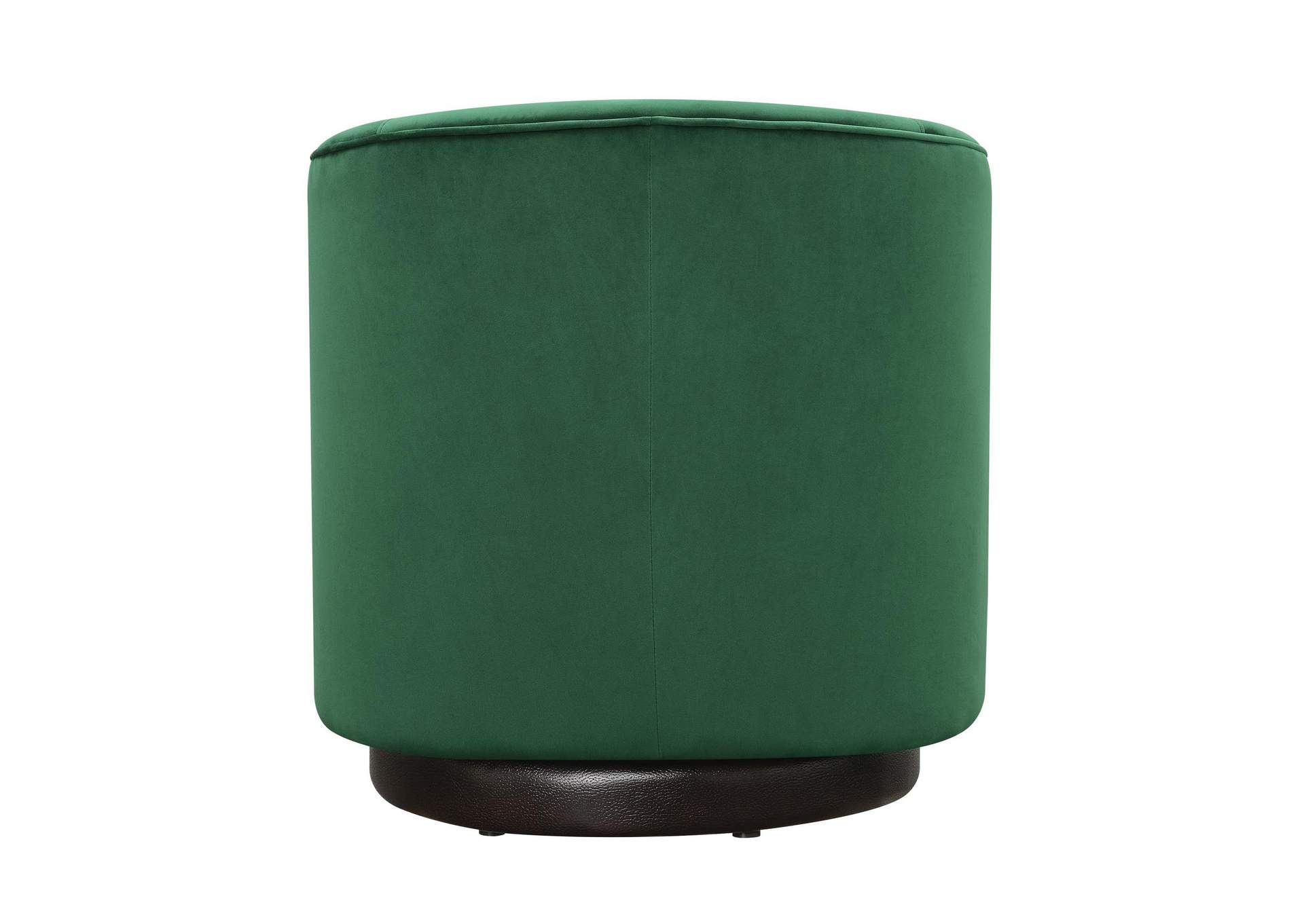 Charlotte Swivel Chair In Broadway Emerald image 7