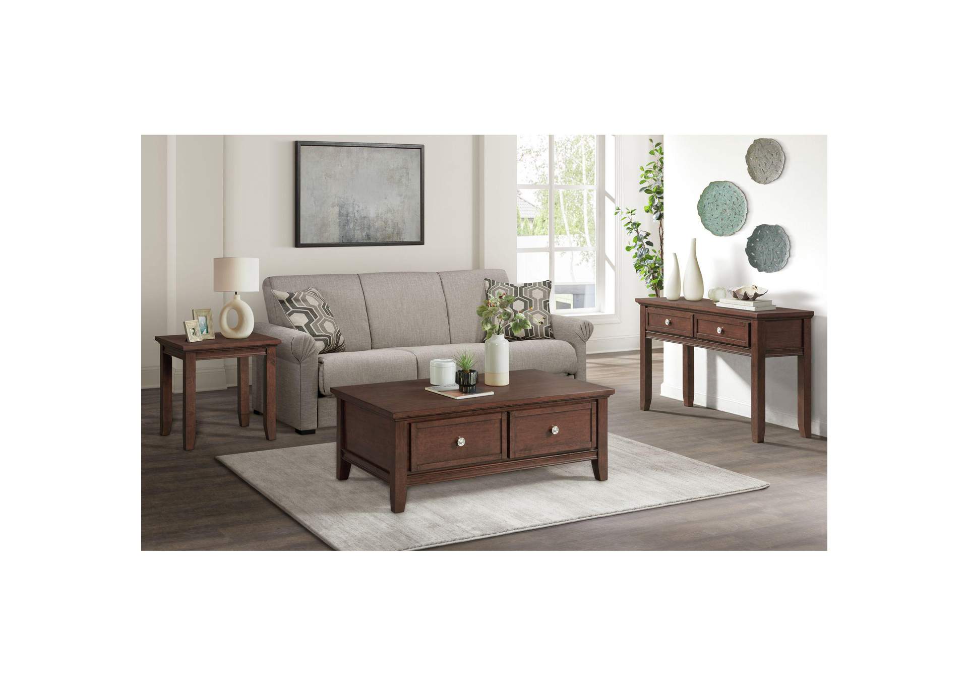 Chatham Sofa Table In Cherry image 1