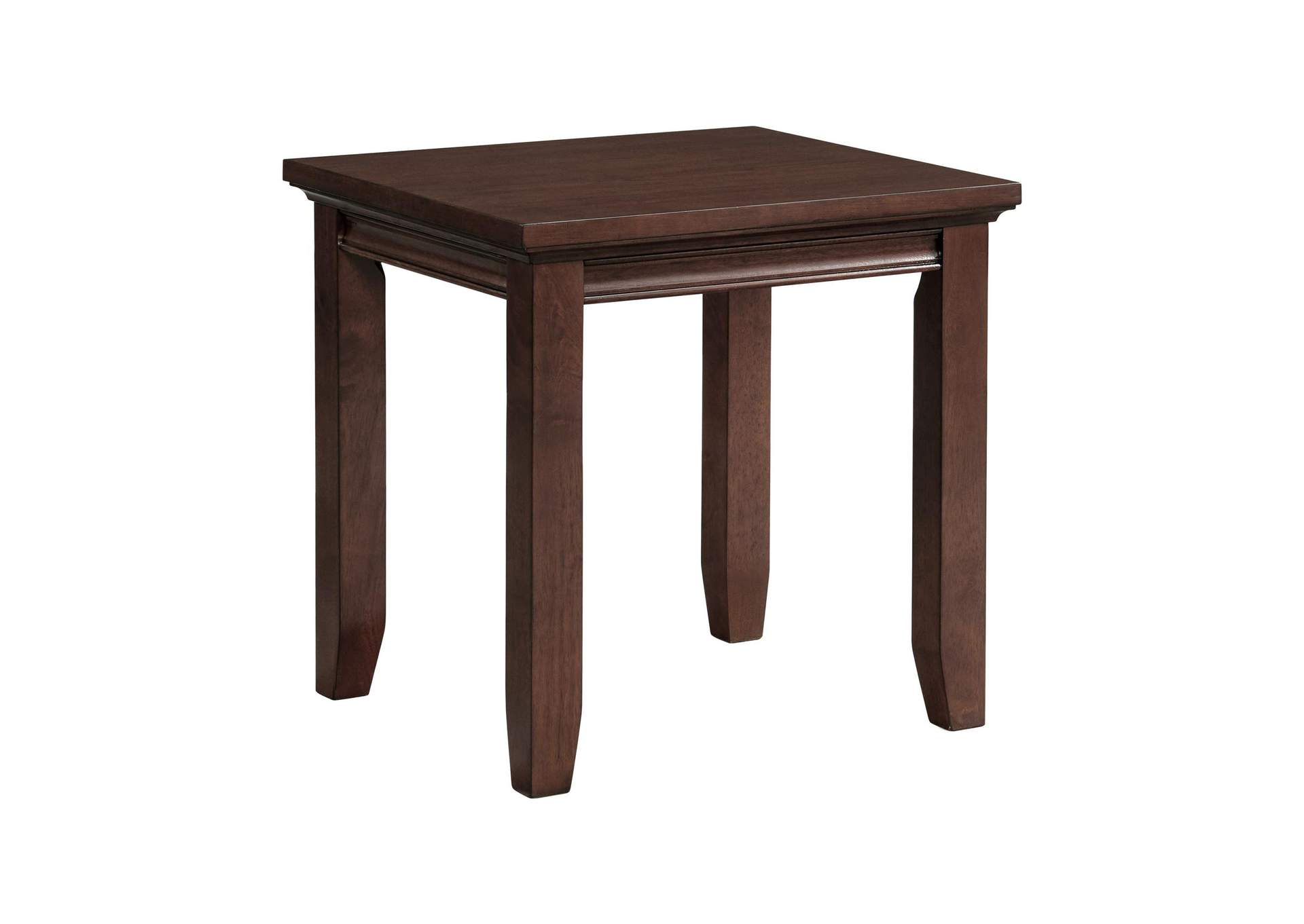 Chatham End Table With O Drawer In Cherry image 5