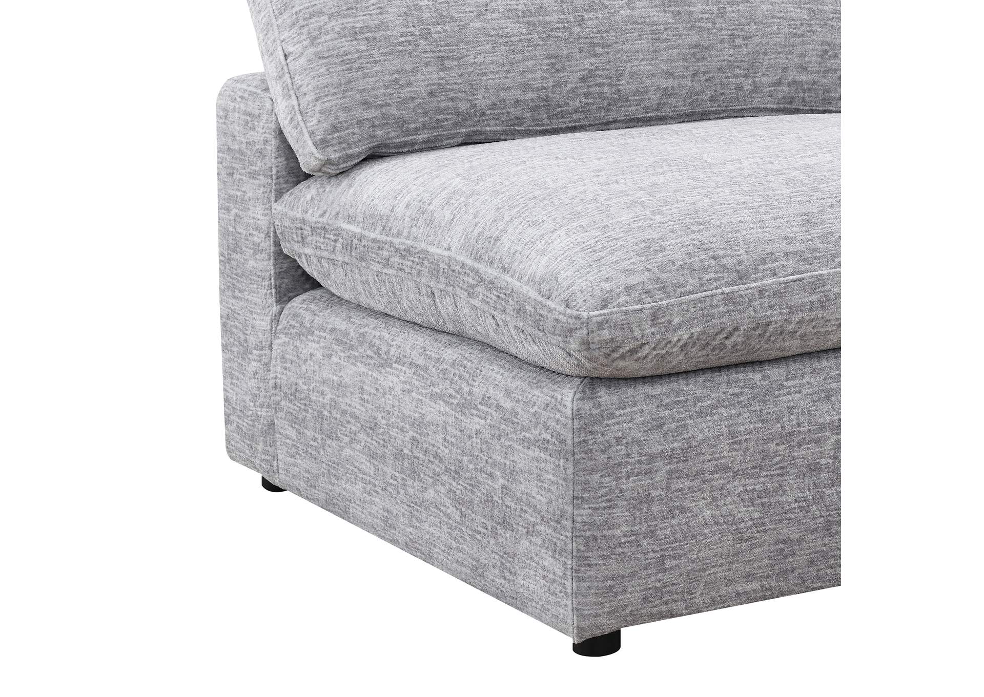 Cloud 9 Modular 6 Piece Living Room Set In Zaftag Dove image 7
