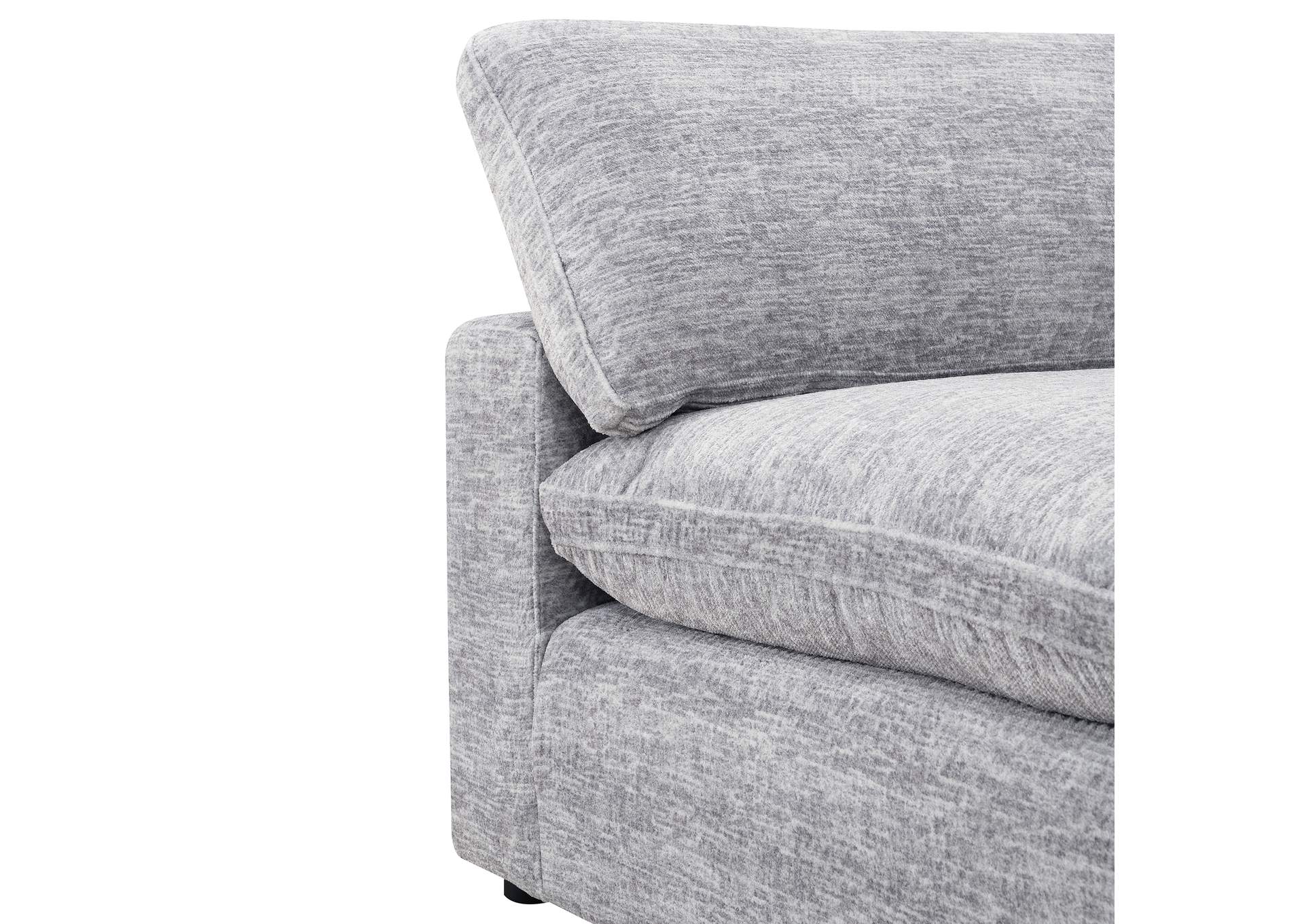Cloud 9 Modular 6 Piece Living Room Set In Zaftag Dove image 6