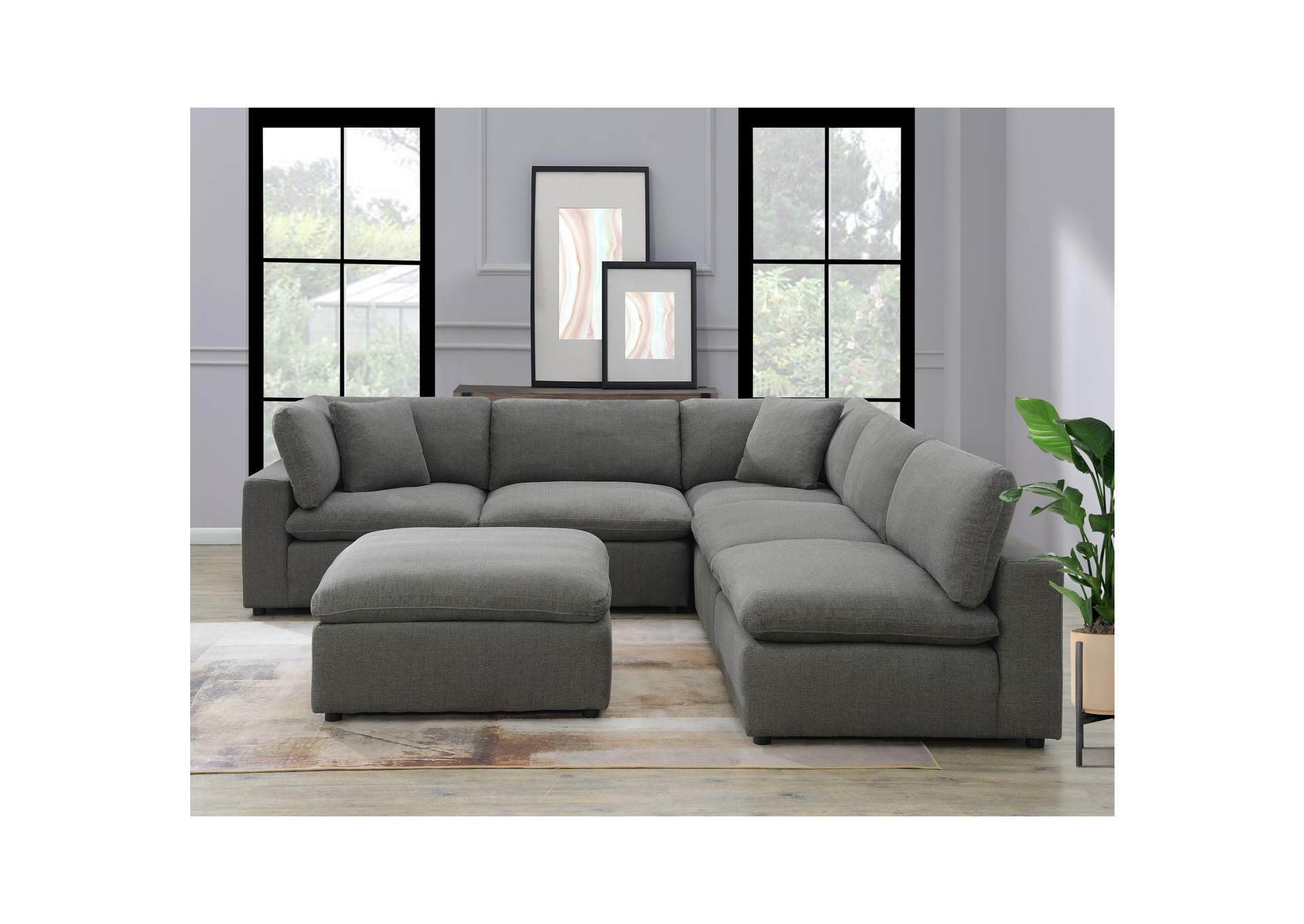 Cloud 9 Ottoman image 1