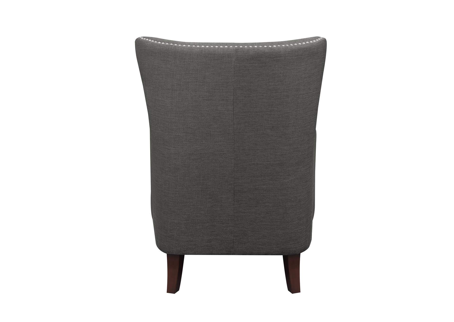 Cody 2724 Chair With Chrome Nails In Heirloom Charcoal 3A image 13