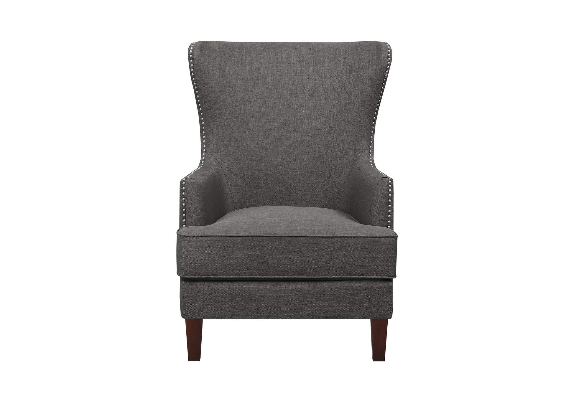 Cody 2724 Chair With Chrome Nails In Heirloom Charcoal 3A image 12