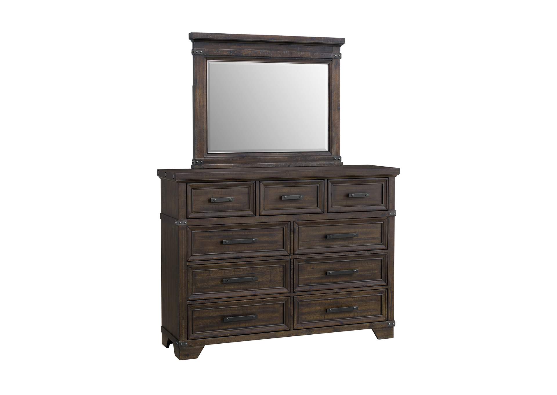 Colorado City Queen Storage 5 Piece Bedroom Set In Charcoal image 22