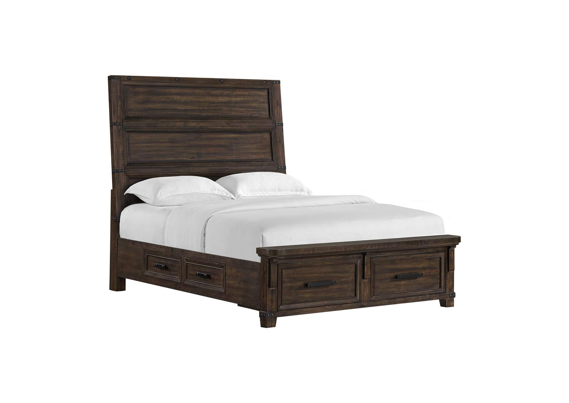 Colorado City Queen Storage 5 Piece Bedroom Set In Charcoal image 23