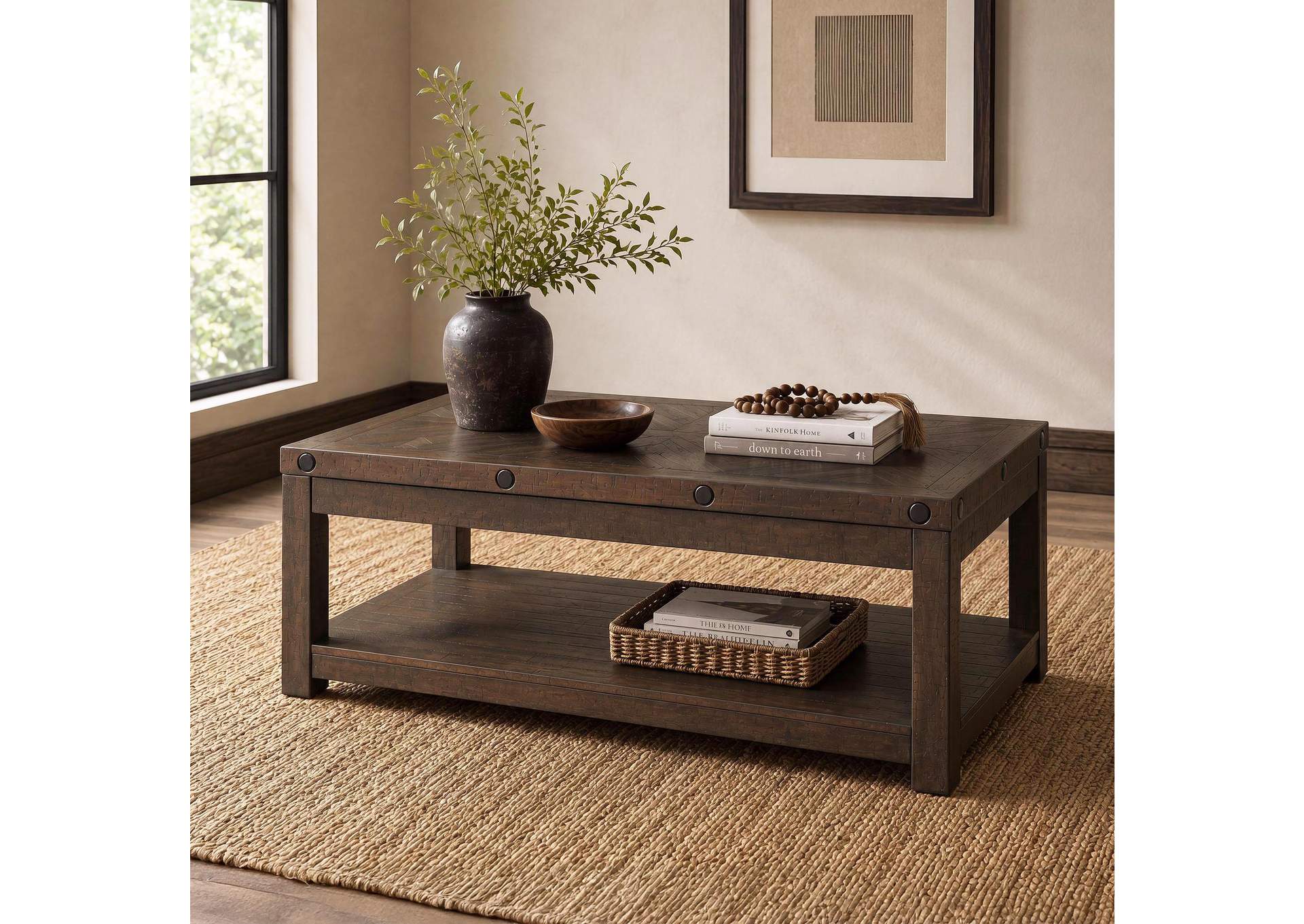Colorado Occasional Coffee Table With Lift Top Charcoal image 1