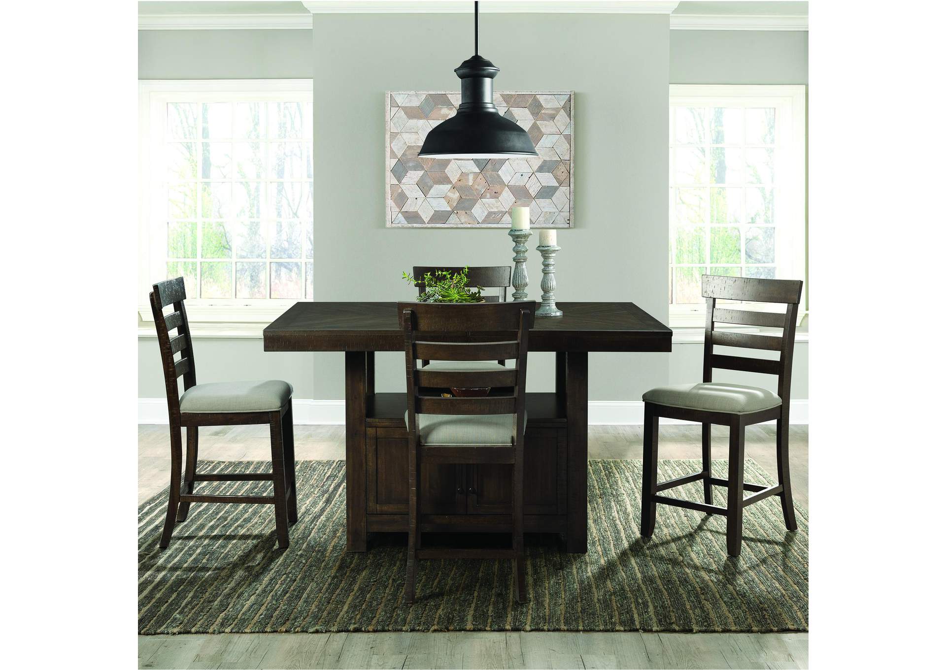 Colorado Counter Side Chair With Cushion Seat 2 Piece Per Pack image 1