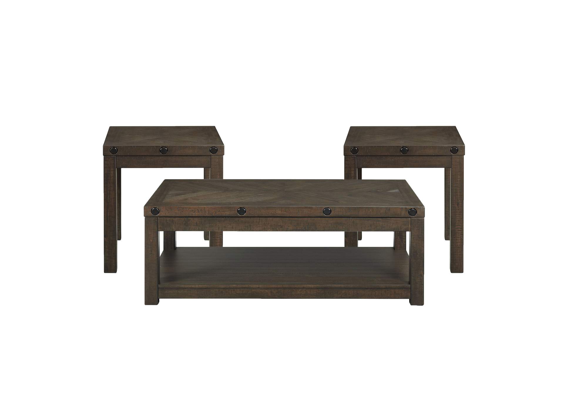 Colorado Occasional 3 Piece Set With Coffee 2 End Tables