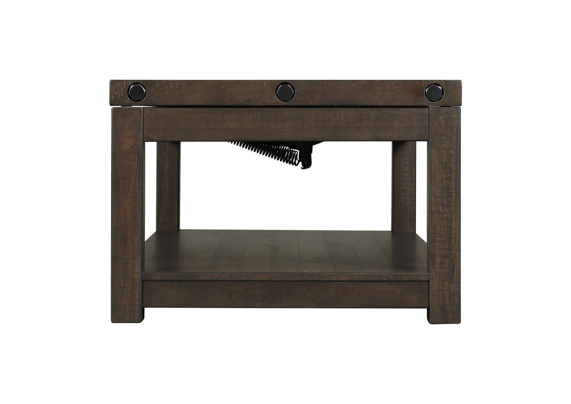 Colorado Occasional Coffee Table With Lift Top Charcoal