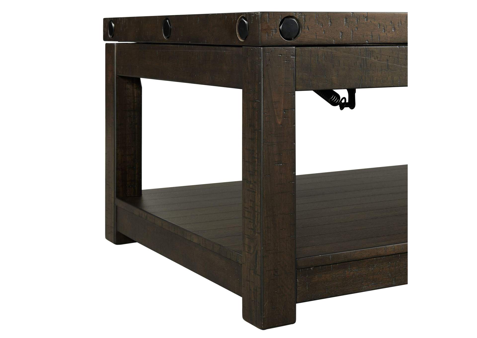 Colorado Occasional Coffee Table With Lift Top Charcoal image 4