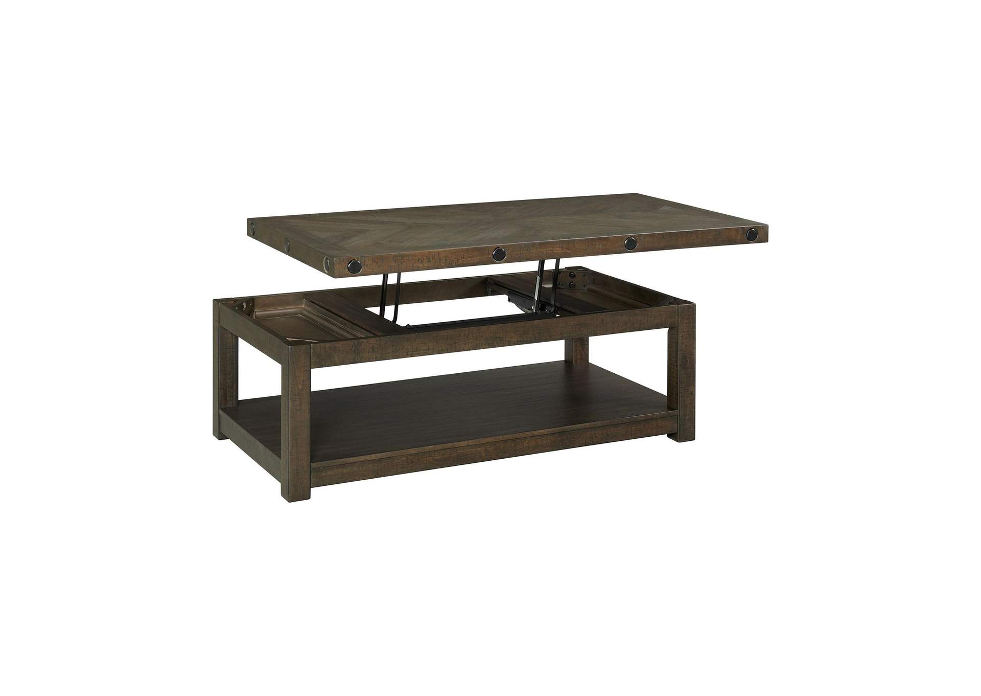 Colorado Occasional Coffee Table With Lift Top Charcoal image 6