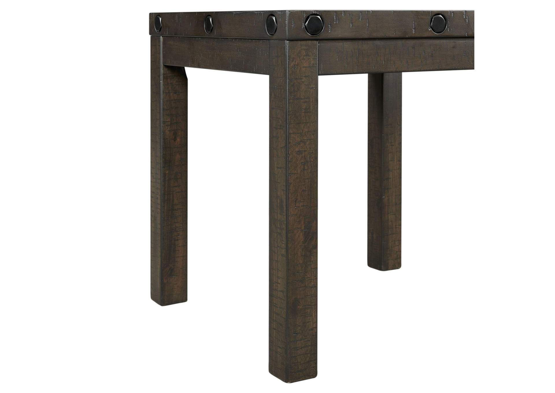Colorado Occasional End Table With USB - Power Charcoal image 4