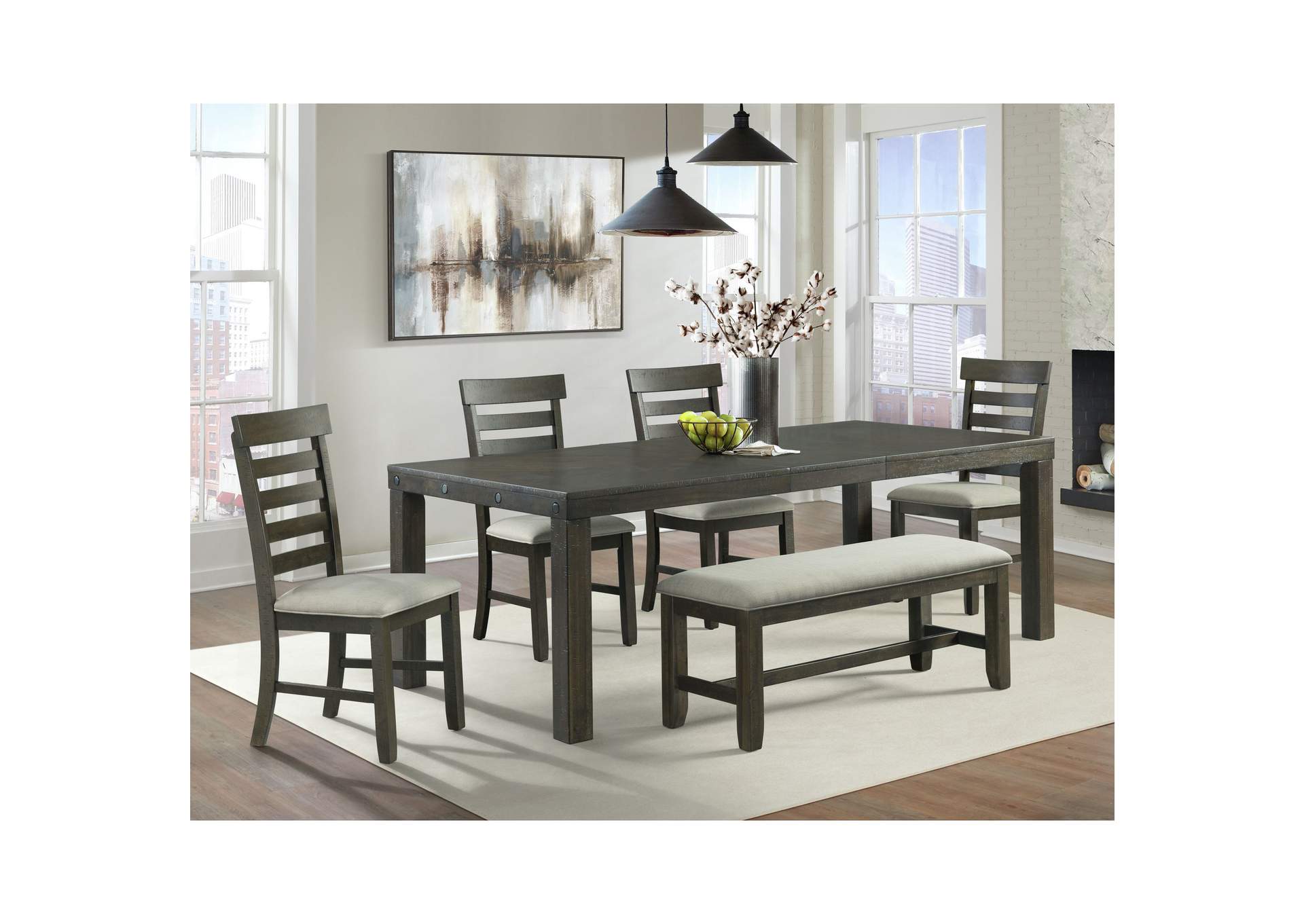 Colorado Dining Height Table Charcoal