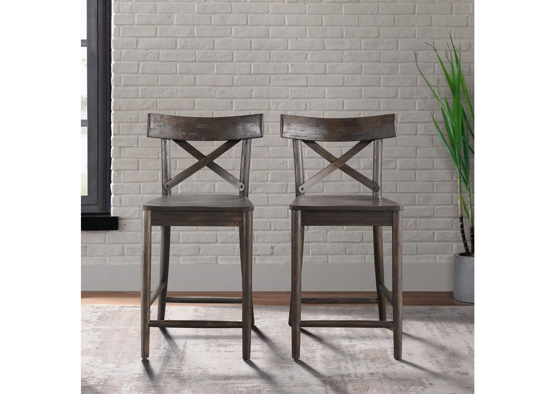 D210 - 22C Coronado - 24 Counter Stool - Chocolate image 1