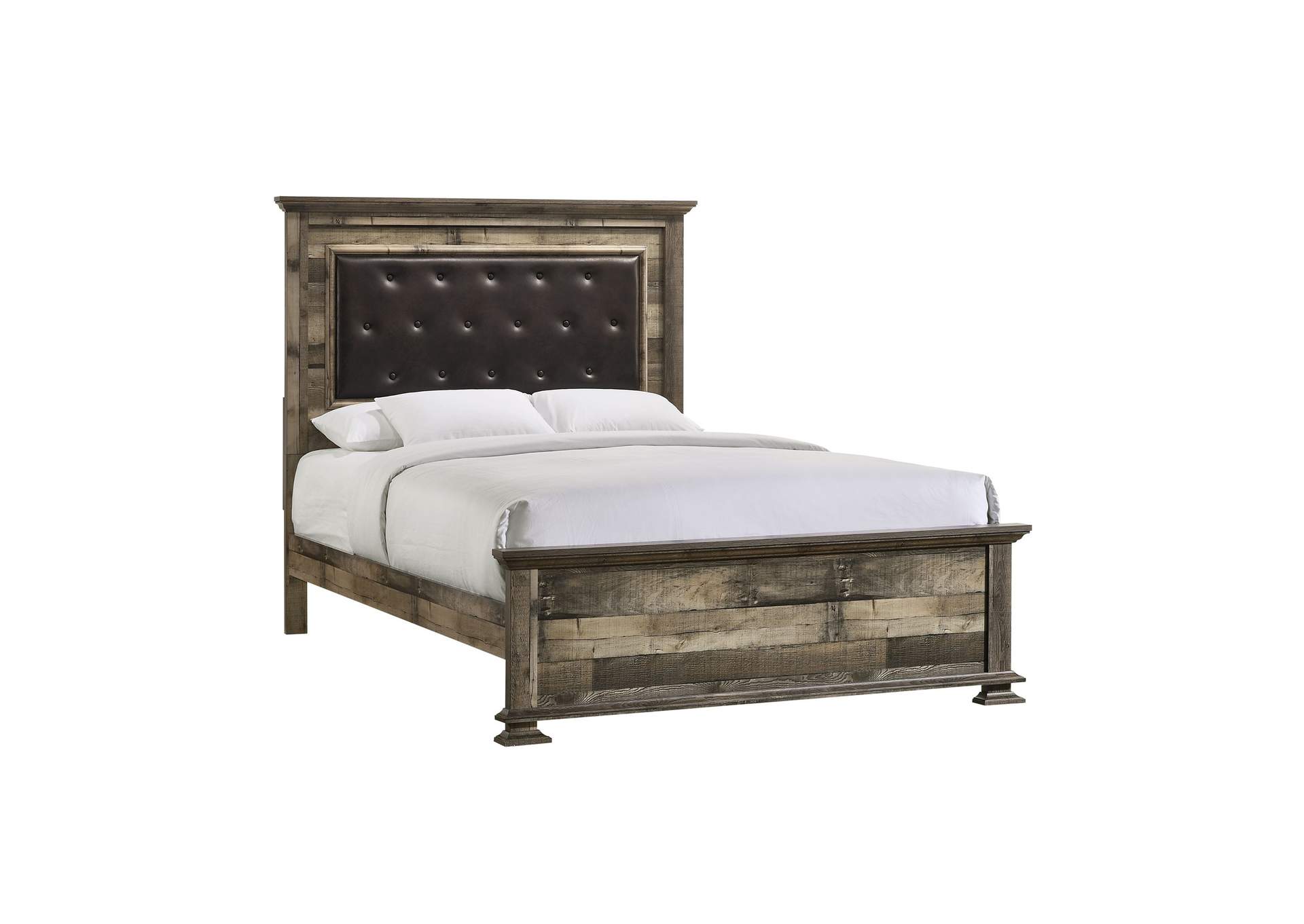 Cortez Queen Panel 3 Piece Bedroom Set In Drift