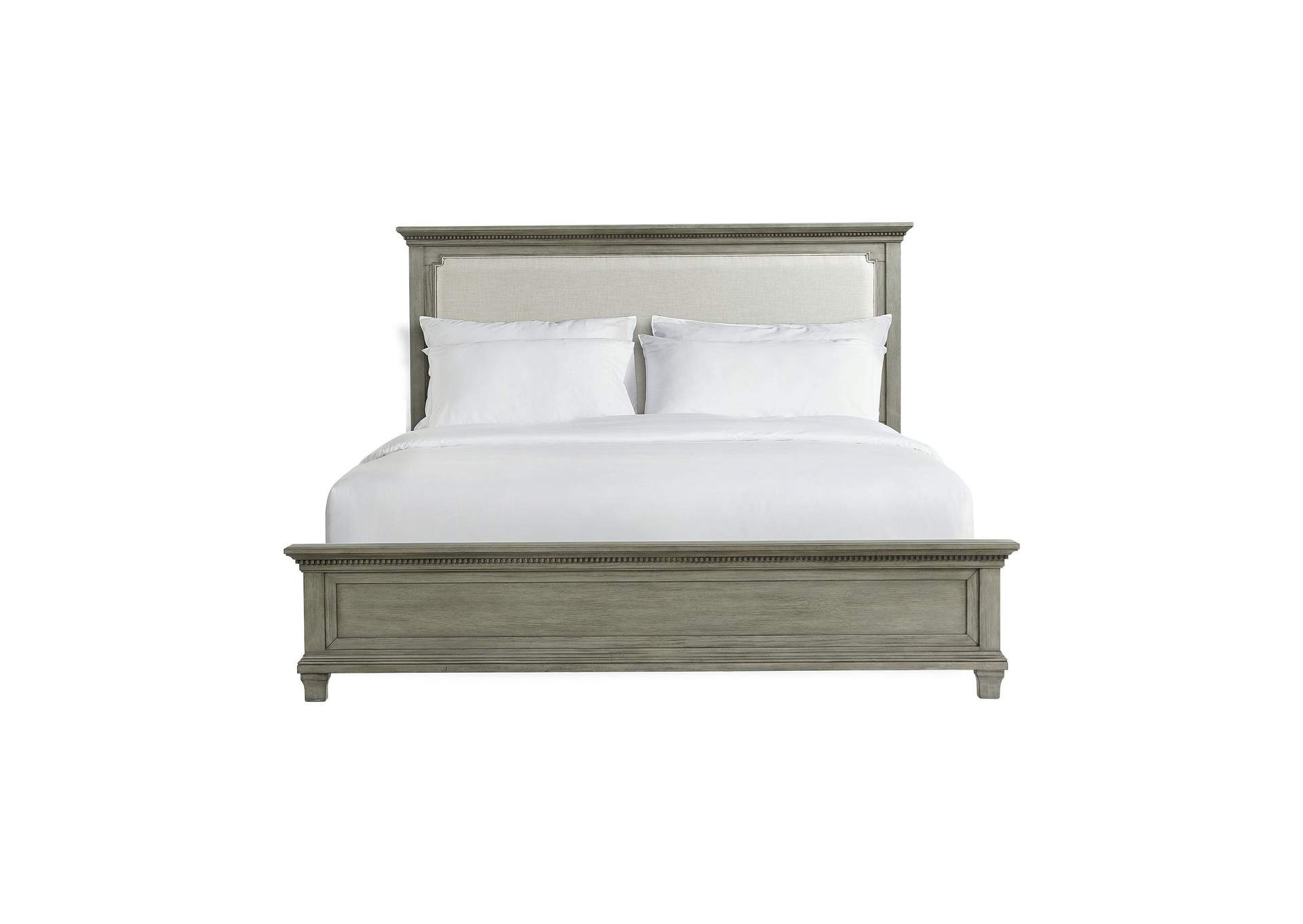 Crawford King Bed Grey image 10