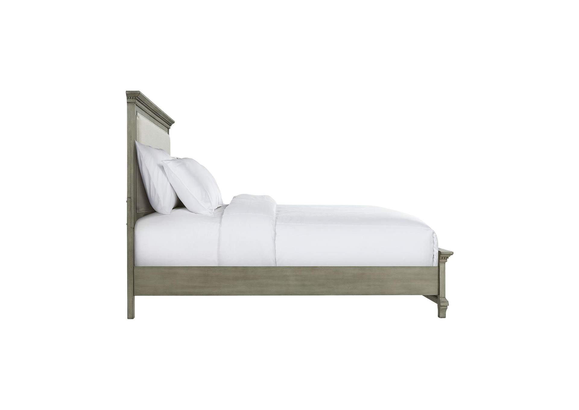 Crawford King Bed Grey image 11