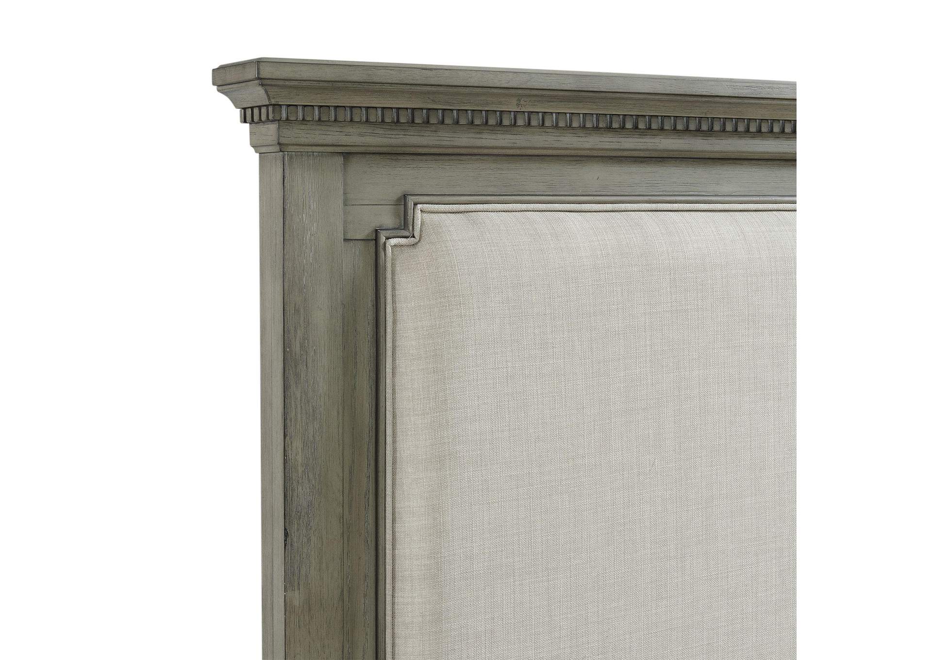Crawford King Bed Grey image 3
